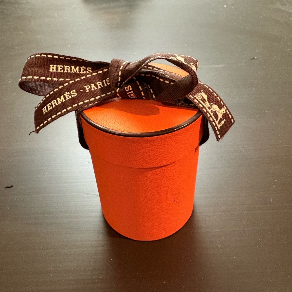 Hermès ribbon jewelry gift box